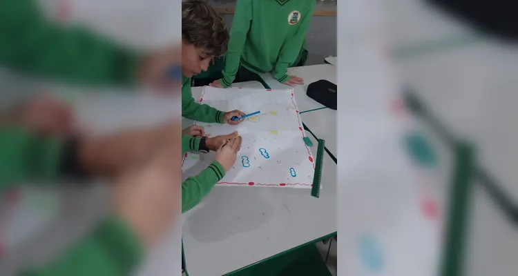 Confira a série de registros do amplo trabalho aplicado em sala de aula.