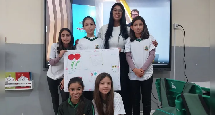 Confira a série de registros do amplo trabalho aplicado em sala de aula.