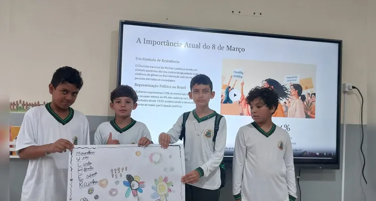 Confira a série de registros do amplo trabalho aplicado em sala de aula.