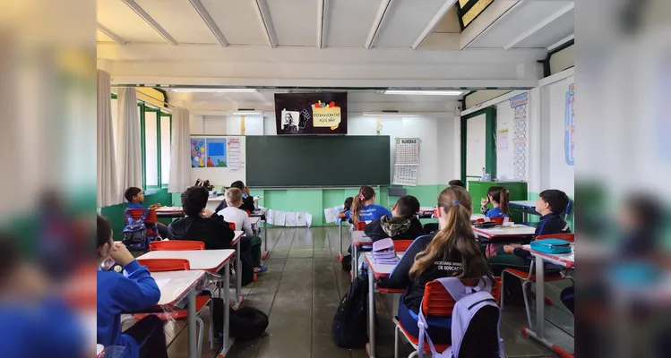 Confira como foi o trabalho em sala de aula.