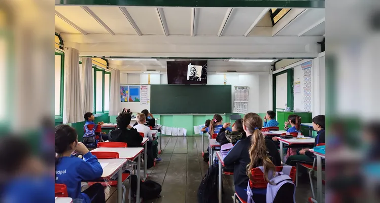 Confira como foi o trabalho em sala de aula.