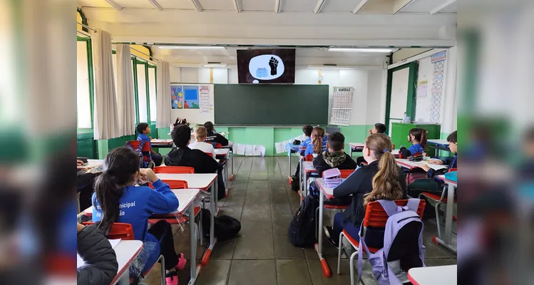 Confira como foi o trabalho em sala de aula.