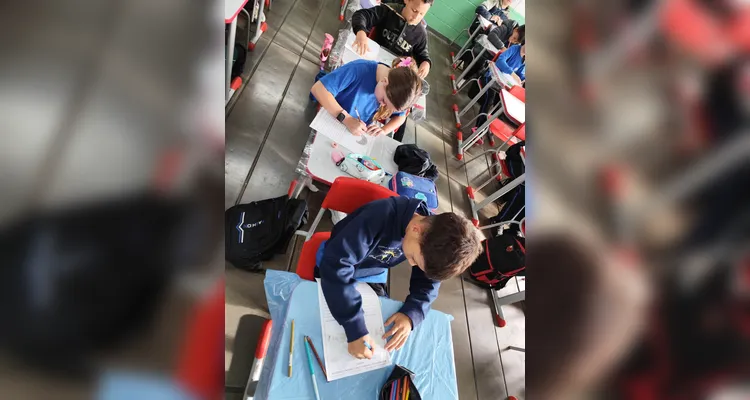 Confira como foi o trabalho em sala de aula.