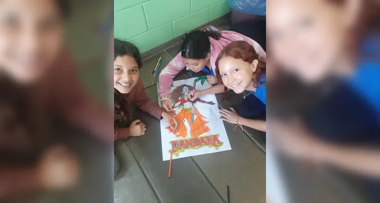 Confira os registros do trabalho em sala de aula.