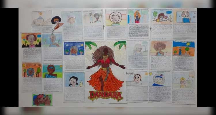 Confira os registros do trabalho em sala de aula.