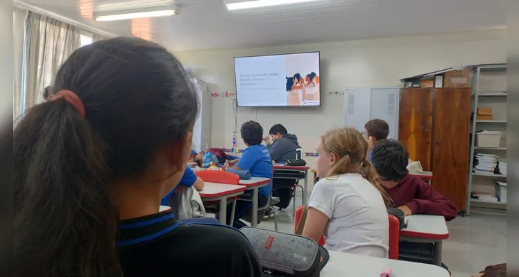 Confira a série de registros do amplo trabalho em sala de aula.