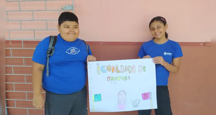 Confira a série de registros do amplo trabalho em sala de aula.