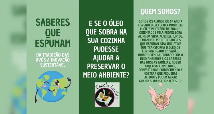 Confira os registros do amplo trabalho realizado pelos estudantes.