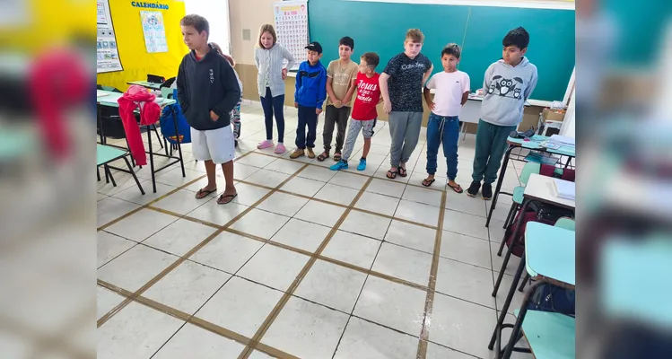 Veja os registros do amplo trabalho em sala de aula.