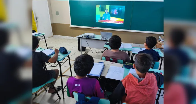 Veja os registros do amplo trabalho em sala de aula.