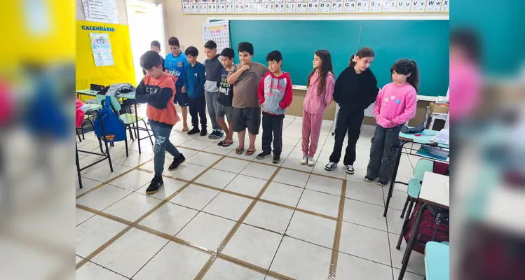Veja os registros do amplo trabalho em sala de aula.