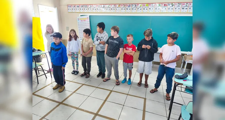 Veja os registros do amplo trabalho em sala de aula.