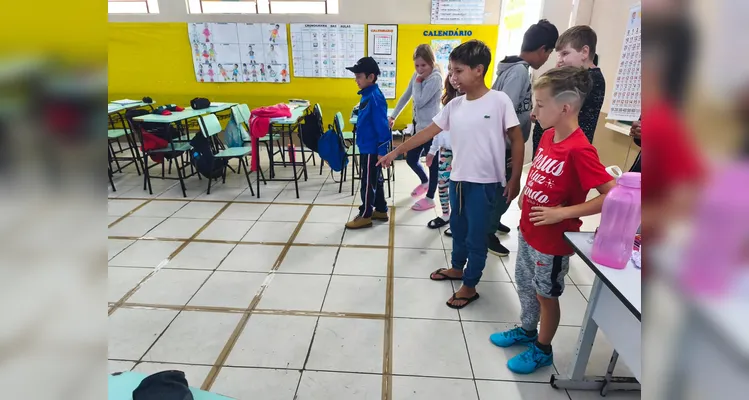 Veja os registros do amplo trabalho em sala de aula.