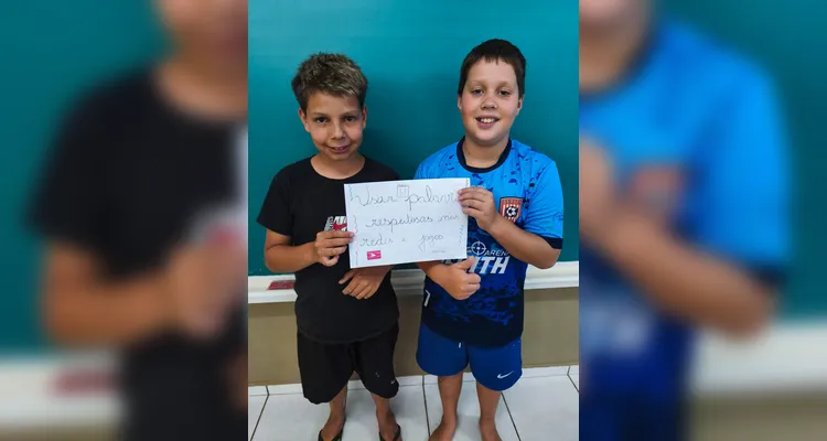 Veja os registros do amplo trabalho em sala de aula.