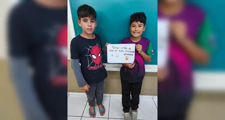 Veja os registros do amplo trabalho em sala de aula.