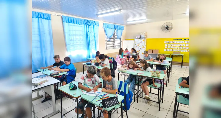 Veja os registros do amplo trabalho em sala de aula.