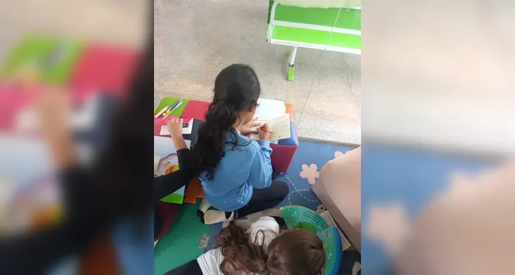 Estudantes têm amplas opções para imergir no mundo mágico da leitura.