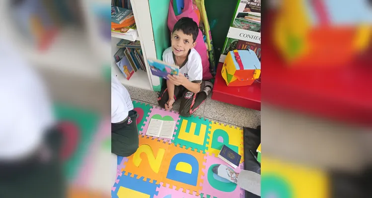 Estudantes têm amplas opções para imergir no mundo mágico da leitura.