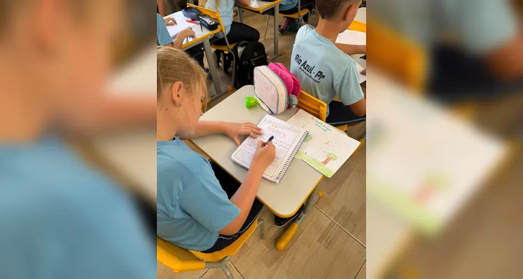 Confira a série de registros e o amplo trabalho realizado pelos alunos dentro e fora da sala de aula.