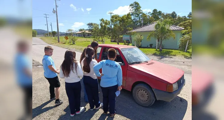 Confira a série de registros e o amplo trabalho realizado pelos alunos dentro e fora da sala de aula.