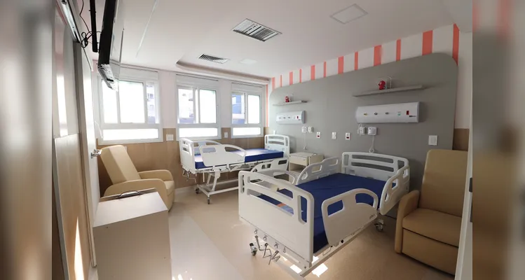 Quarto da nova maternidade