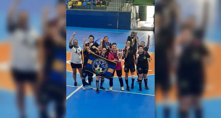 Time de futsal de Surdas de PG conquista prata em Campeonato Paranaense