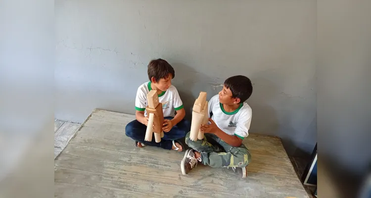 Veja os registros do trabalho realizado pelos estudantes.