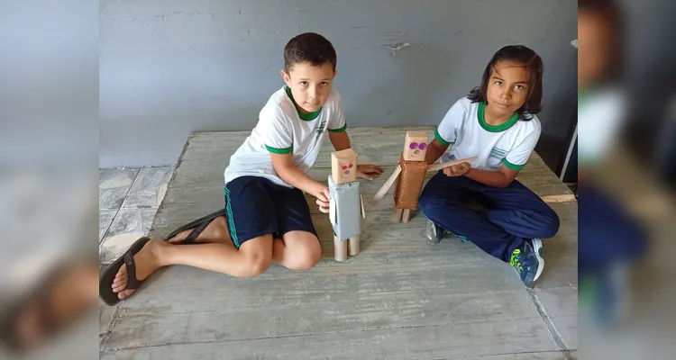 Veja os registros do trabalho realizado pelos estudantes.