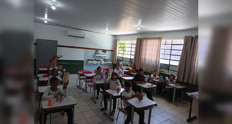Veja os registros do trabalho realizado pelos estudantes.