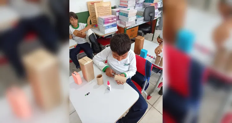 Veja os registros do trabalho realizado pelos estudantes.