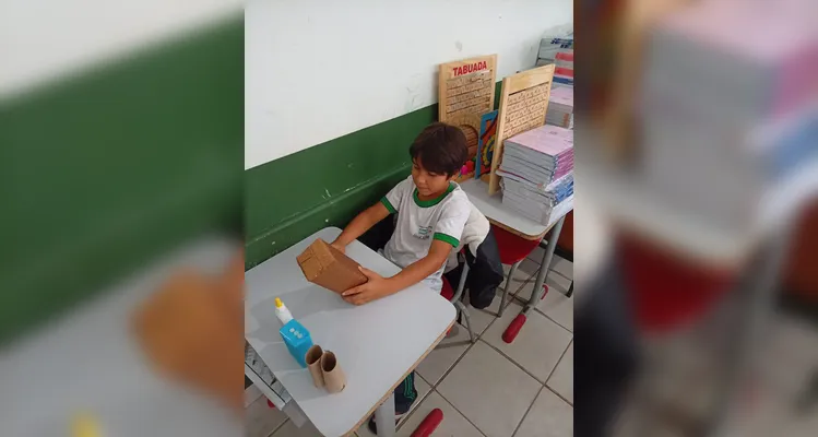 Veja os registros do trabalho realizado pelos estudantes.