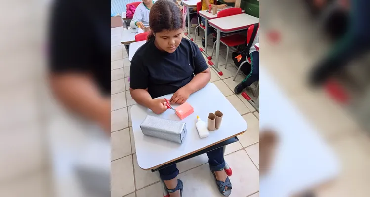 Veja os registros do trabalho realizado pelos estudantes.