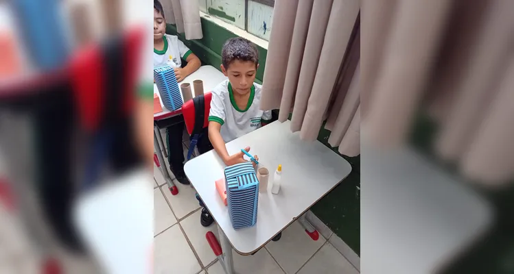 Veja os registros do trabalho realizado pelos estudantes.