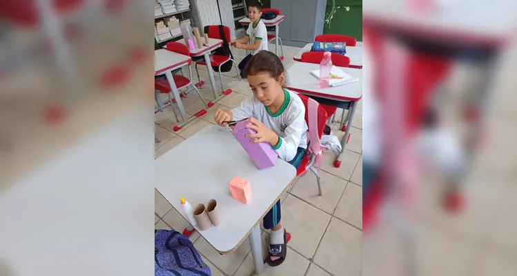 Veja os registros do trabalho realizado pelos estudantes.