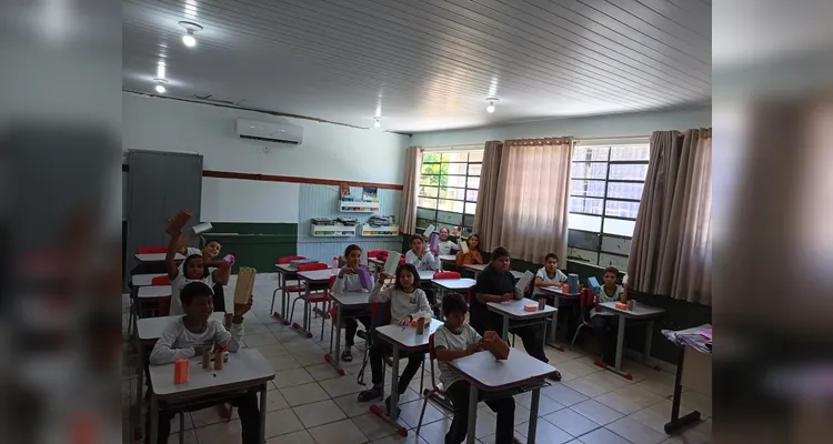 Veja os registros do trabalho realizado pelos estudantes.