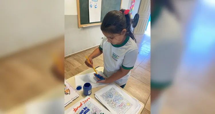 Confira os registros do amplo trabalho em sala de aula.