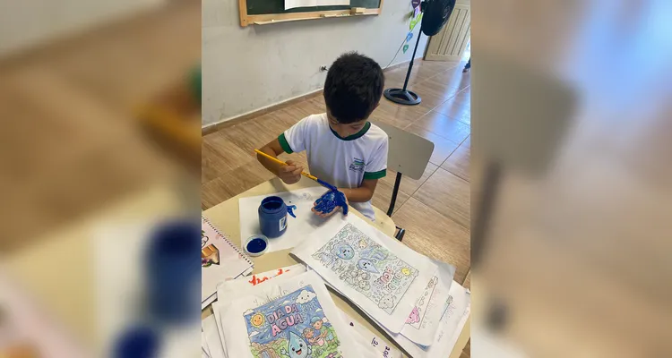 Confira os registros do amplo trabalho em sala de aula.