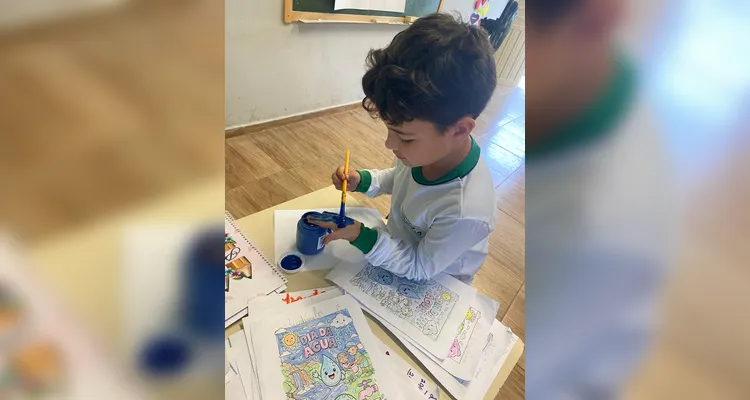 Confira os registros do amplo trabalho em sala de aula.