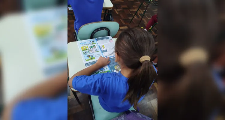Veja os registros feitos em casa e o trabalho realizado no ambiente escolar.