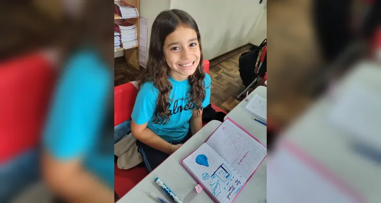 A classe assistiu ao conteúdo do Vamos Ler e realizou rodas de conversa sobre o uso consciente da água, seguidas da produção de desenhos representando diferentes formas de utilização no cotidiano,