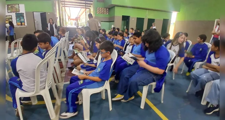Veja os registros do trabalho dentro e fora da instituição de ensino.