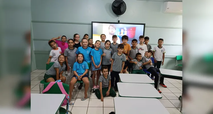 Veja como foi o trabalho em sala de aula.