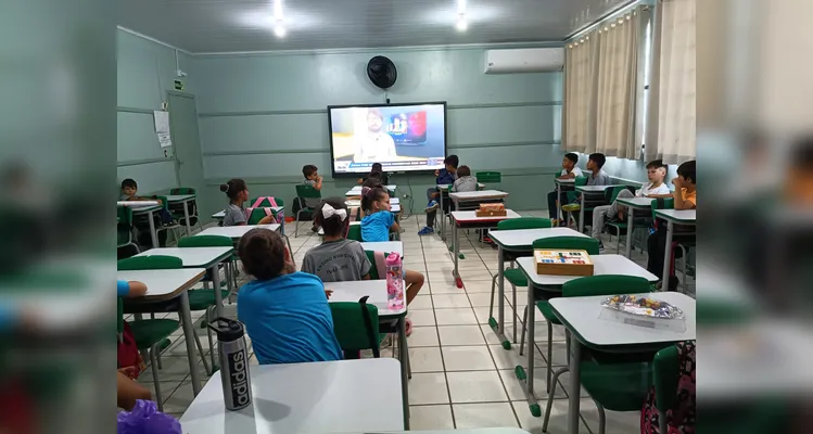 Veja como foi o trabalho em sala de aula.