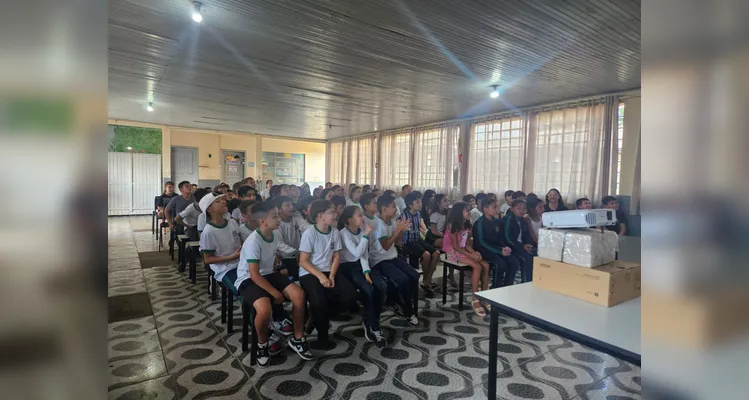 Conversa trouxe importantes noções aos alunos sobre a questão central.