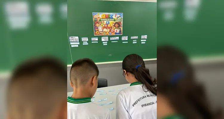 Por fim, um quiz foi realizado entre os alunos.