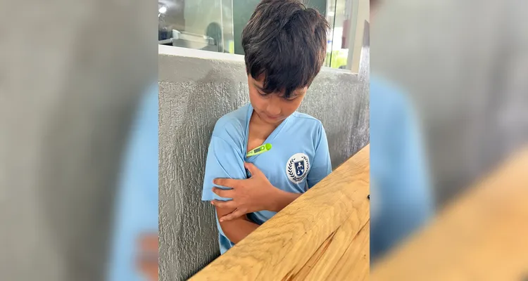 Uma das ações realizadas pelos alunos envolveu a realização de práticas que visavam a segurança no ambiente escolar.