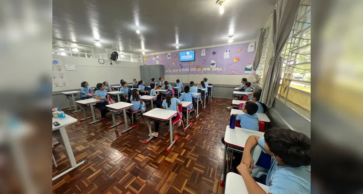 A turma teve como ponto de partida para seus estudos o trabalho com a videoaula do Vamos Ler em parceria com a MedVitae.