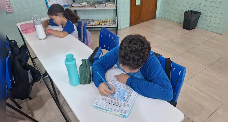 Confira os registros do amplo trabalho em sala de aula.