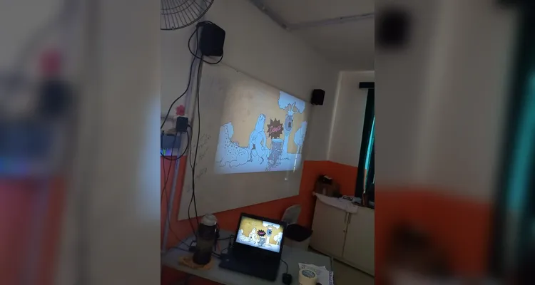 Confira os registros do trabalho em sala de aula.