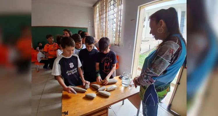 Veja a galeria de registros do amplo trabalho que a turma participou.